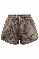 Real Tree Camouflage Drawstring Shorts