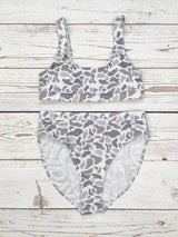 Women Two Piece Camo Swimwear
