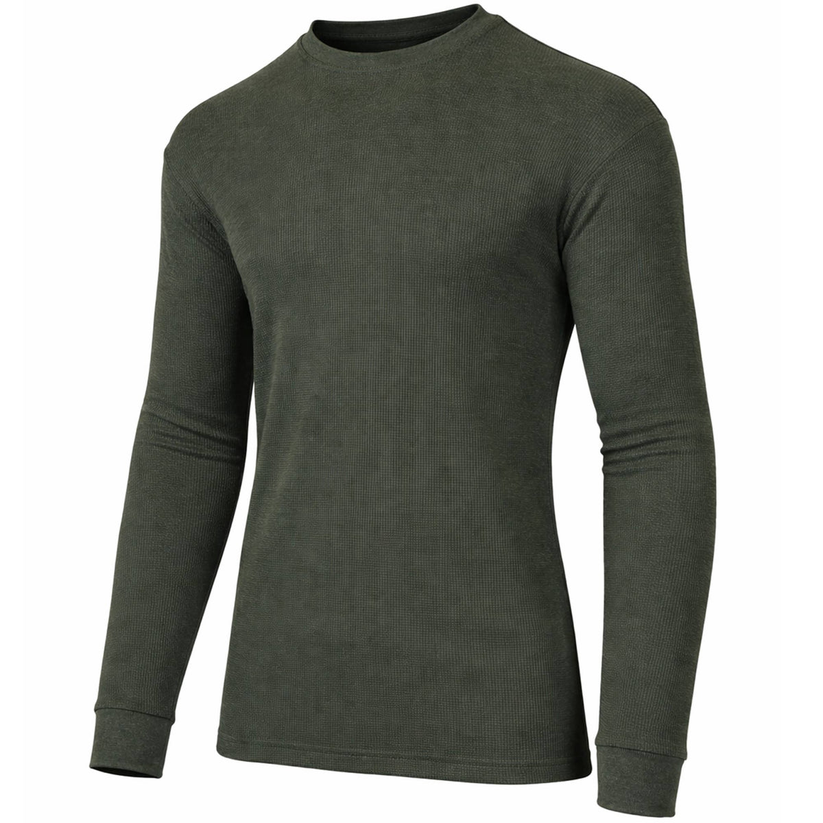 Men's Long Sleeve Waffle-Knit Thermal Shirts
