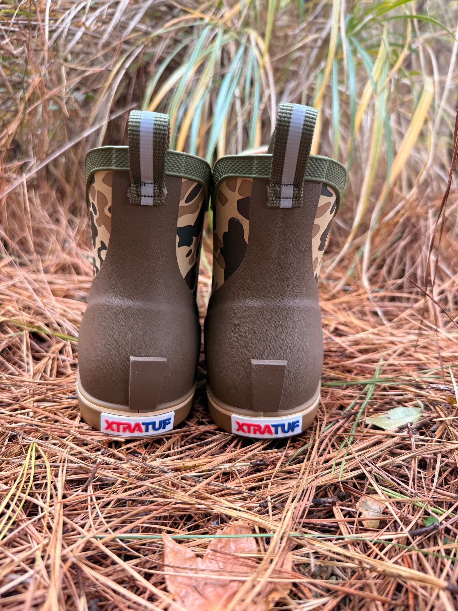XtraTuf Youth Ankle Deck Boot - Duck Camo