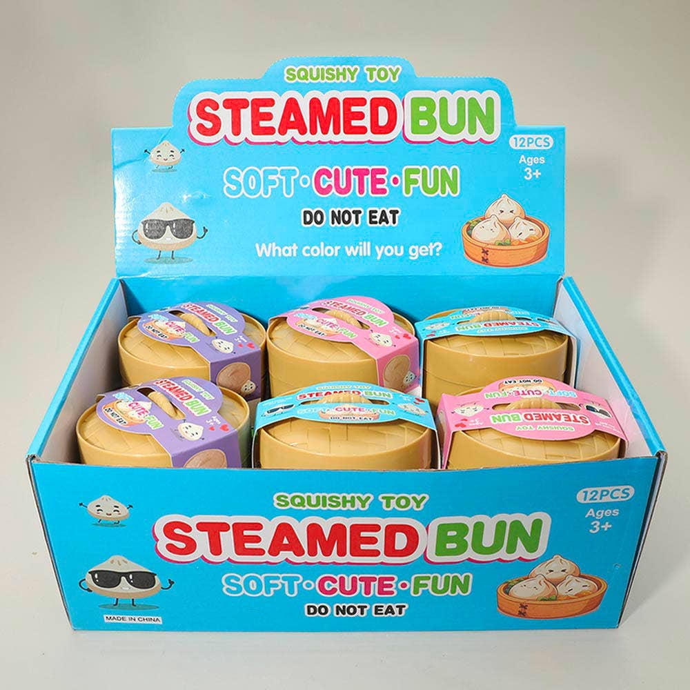 Glittered Steamed Bao Bun Dumpling