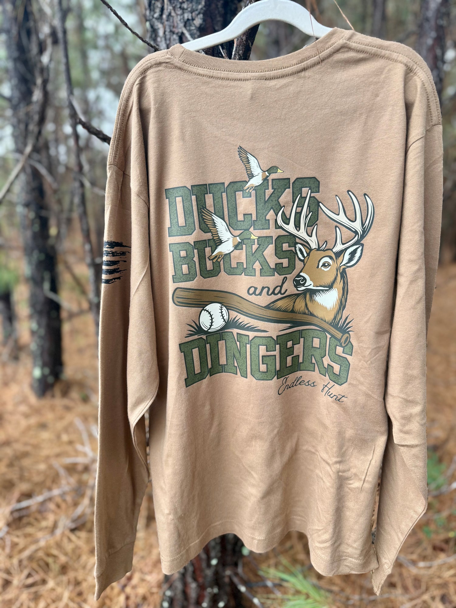 Youth Ducks, Bucks and Dingers Tee