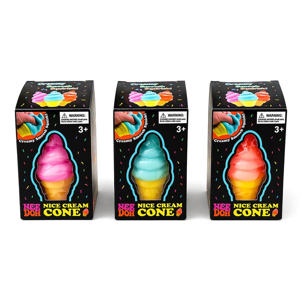 Ice Cream Cone Squishy Stress Relief Toy