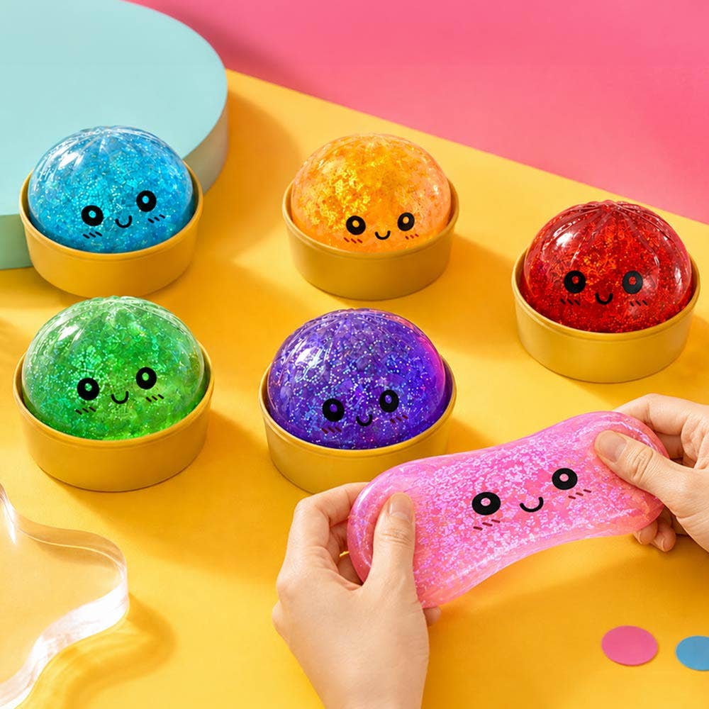 Glittered Steamed Bao Bun Dumpling