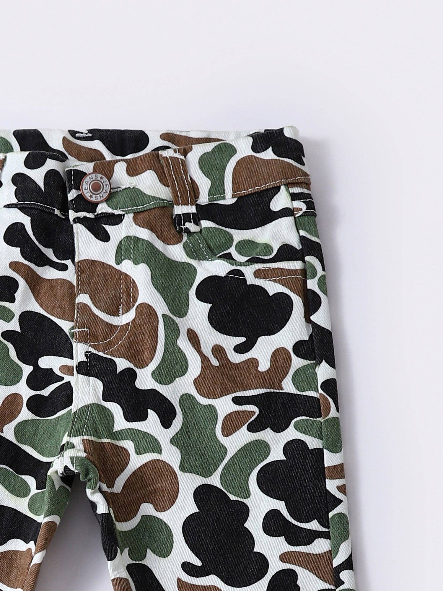 Camo Flare Jeans