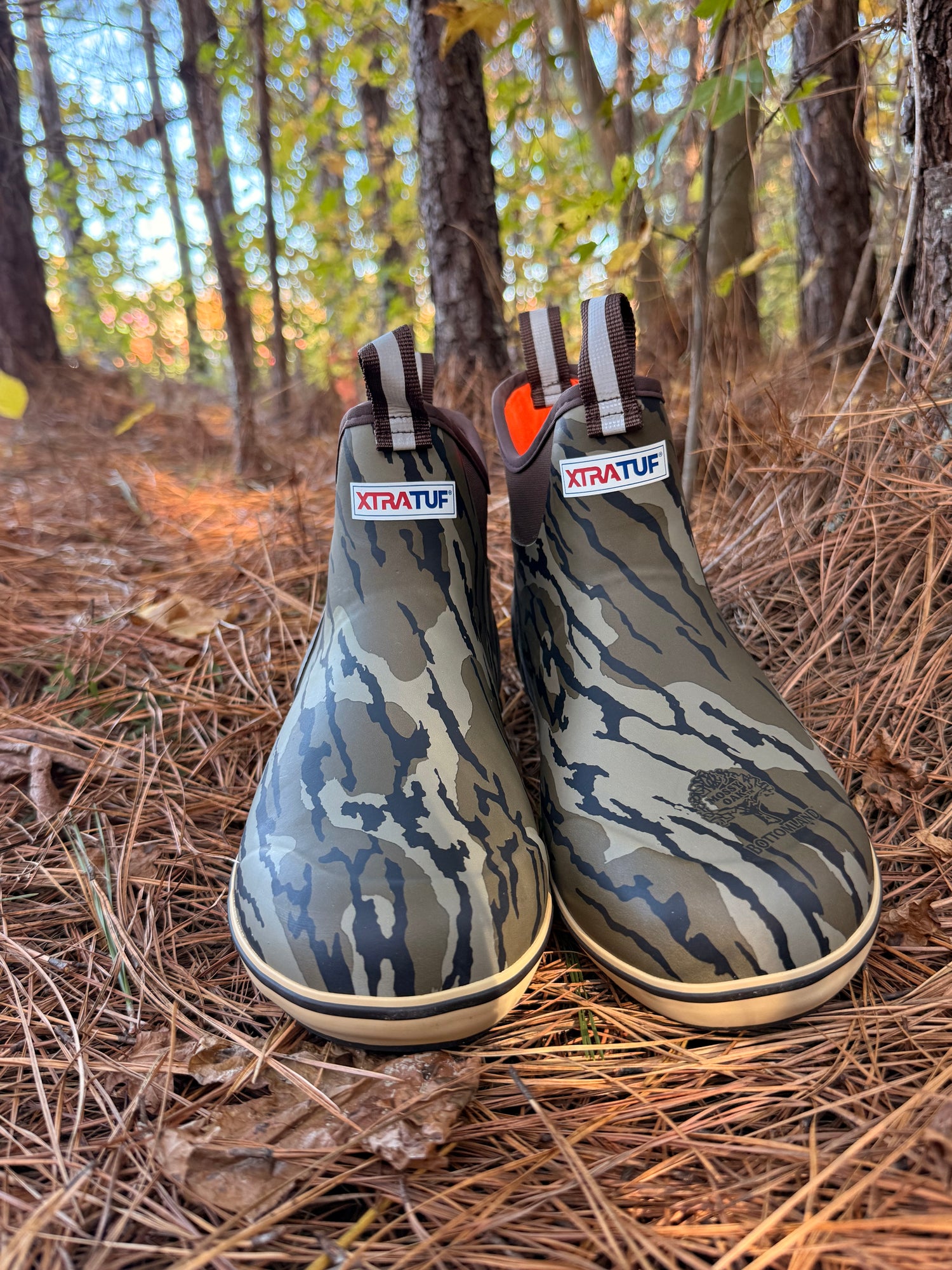 XtraTuf Men’s 6in Ankle Deck Boot - Mossy Oak Bottomland®