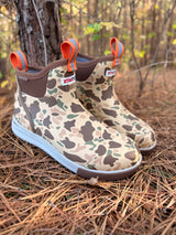 XtraTuf Women's Ankle Deck Boot SPORT- Duck Camo