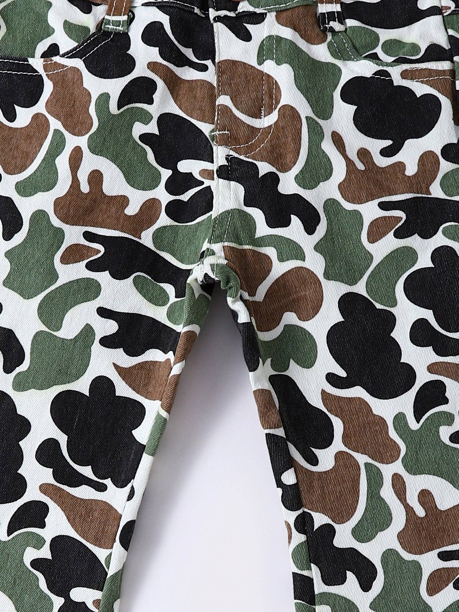 Camo Flare Jeans