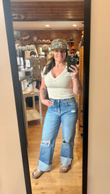 Double Cuffed Jeans