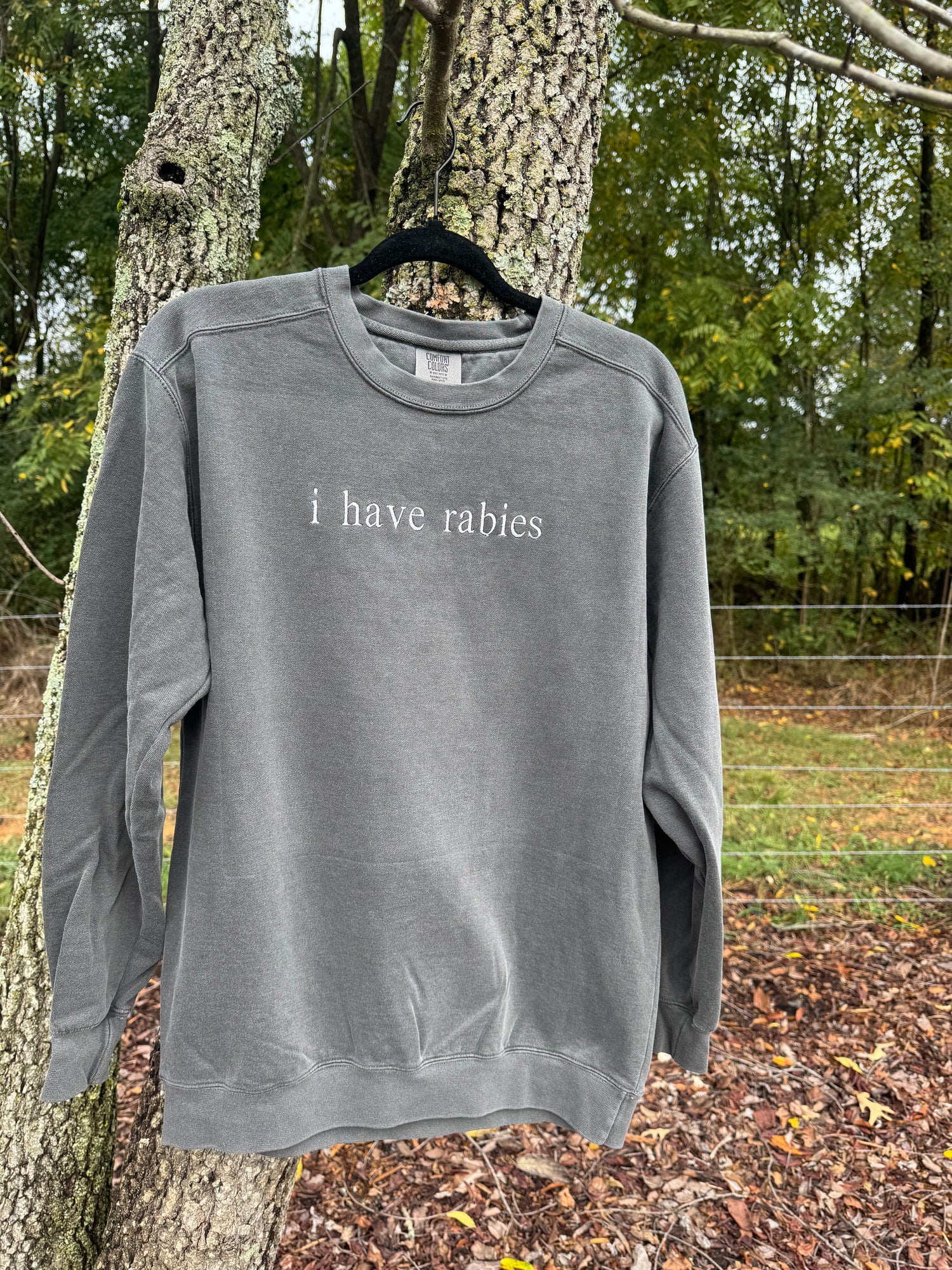I Have Rabies Crew Neck