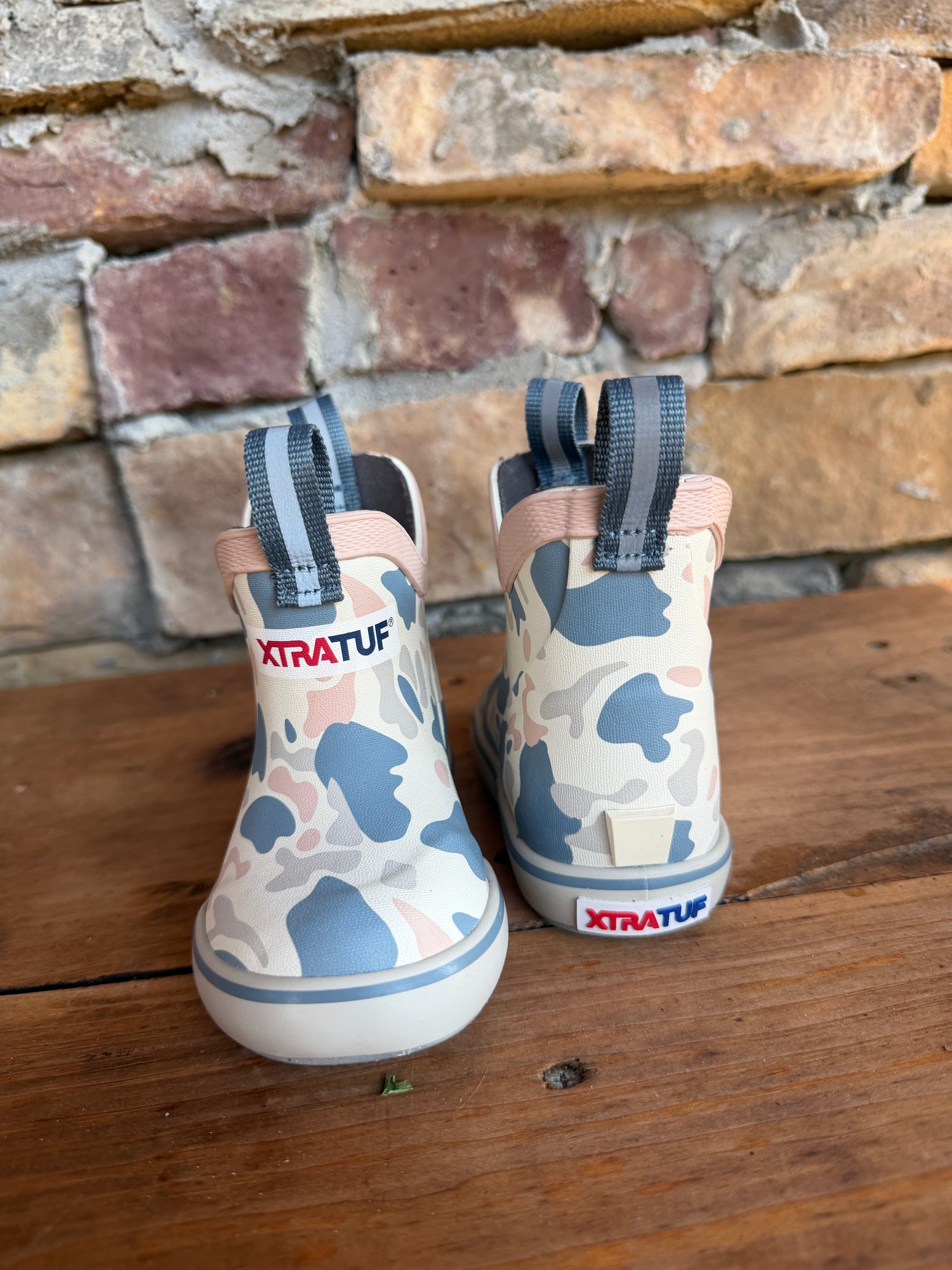 Kid’s Ivory Duck Camo Xtratuf