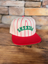 Pickens Red Striped Hat