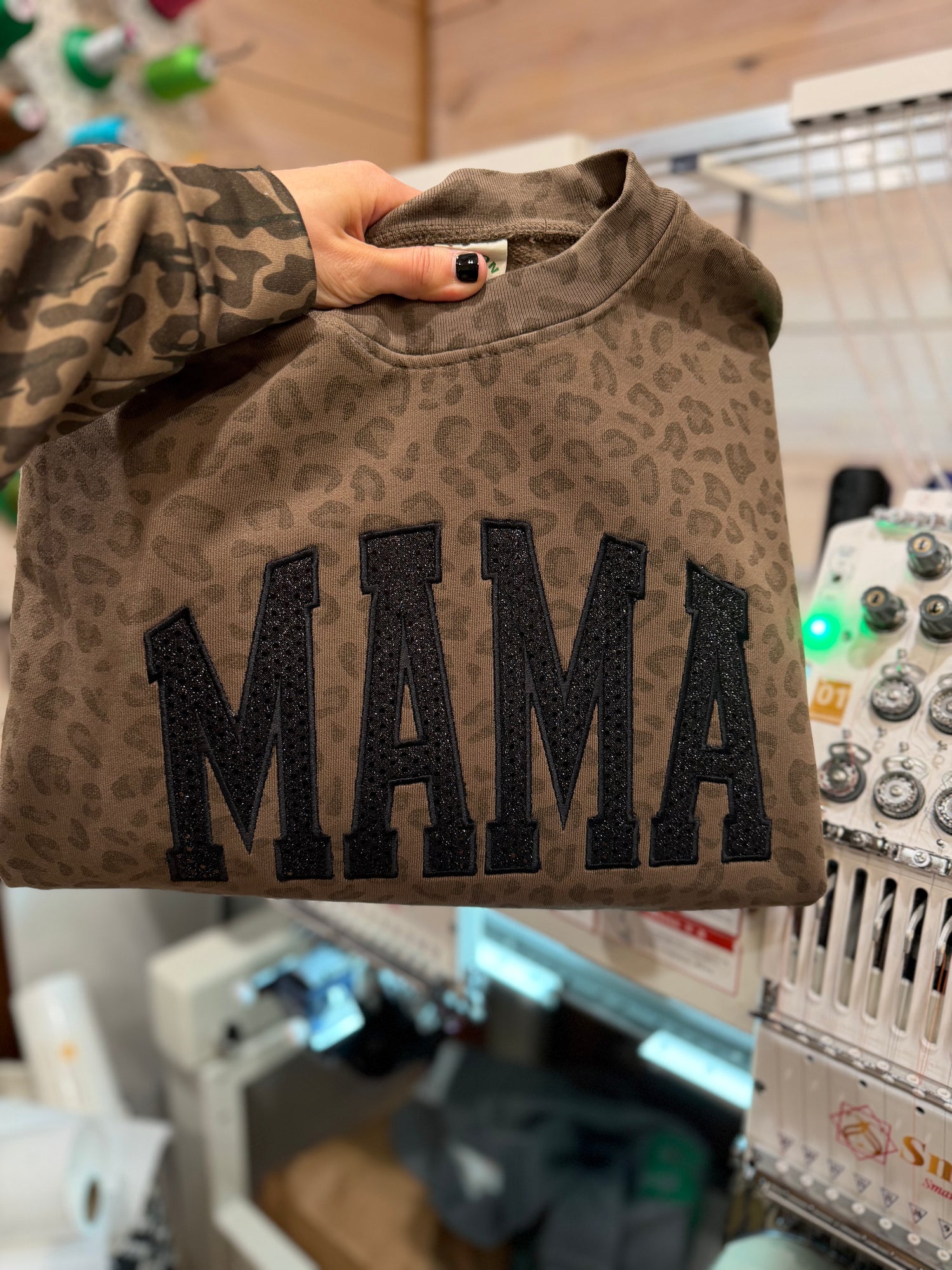 Vintage Leopard Short Sleeve- Personalized