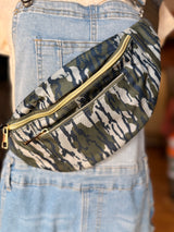Camo Crossbody Bag