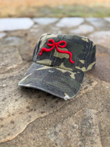 Redline Bow Hat