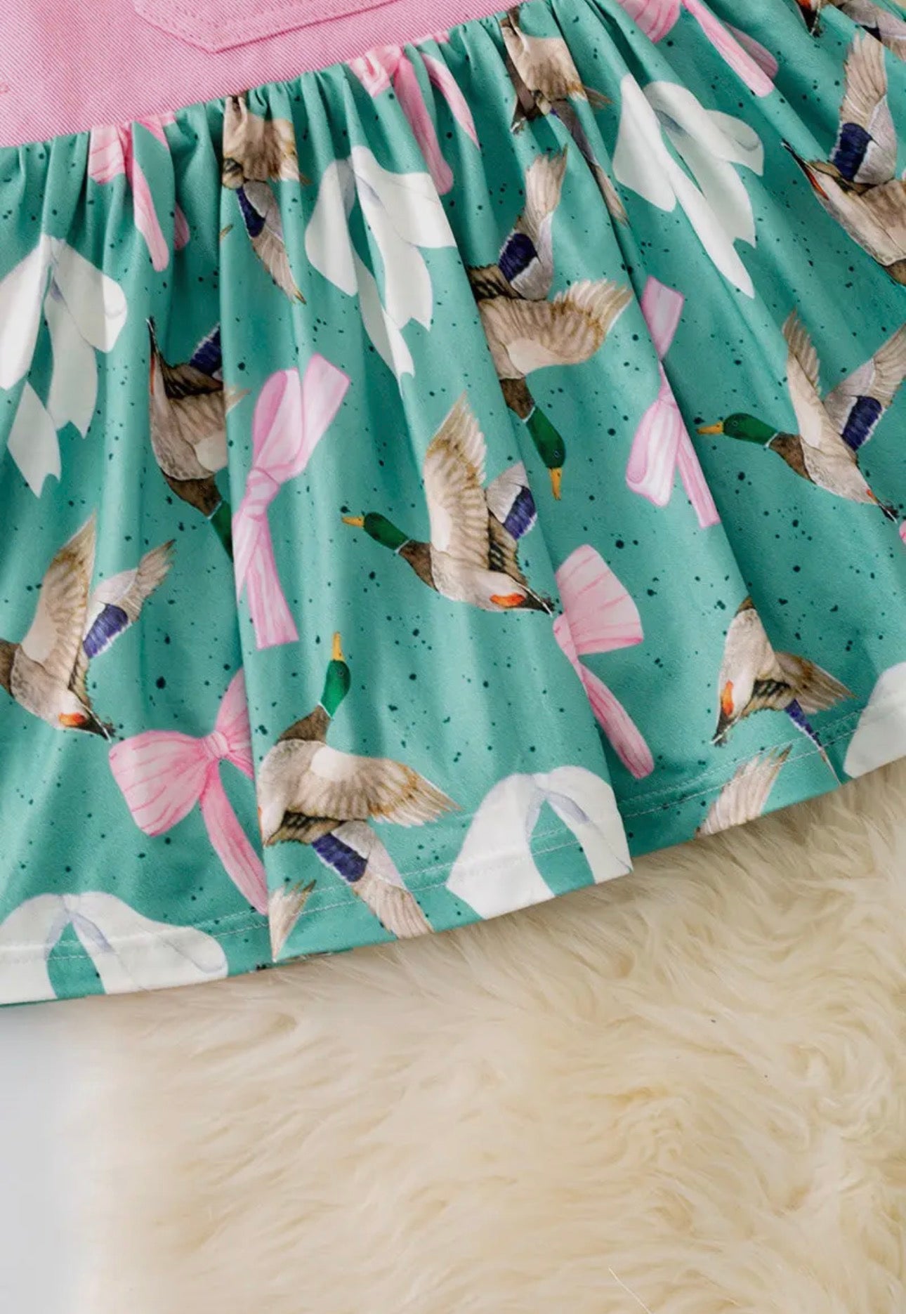 Miss Mallard Overall Dress