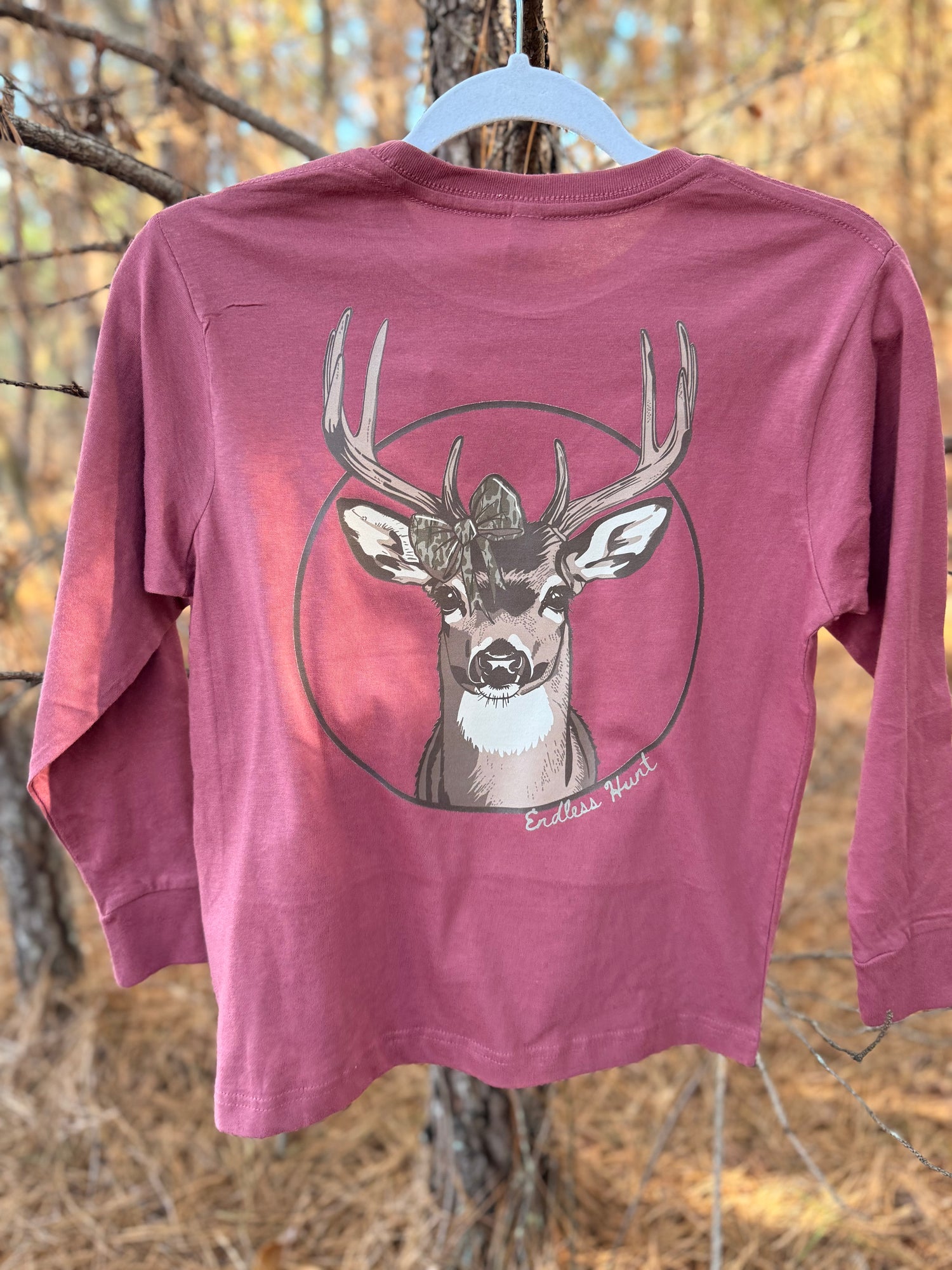 Youth Fawn and Forest Tee