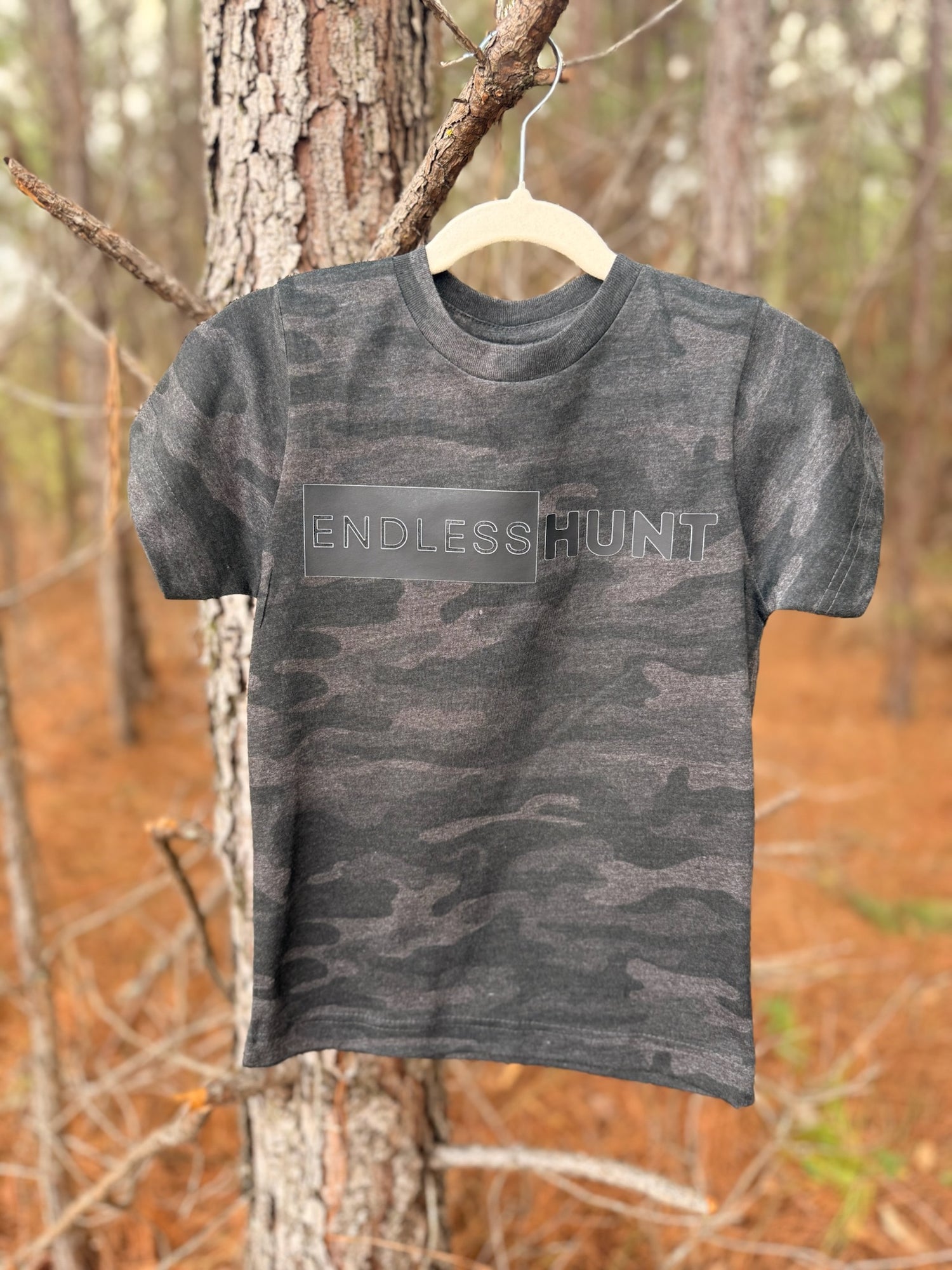 Youth Storm Camo Icon Tee