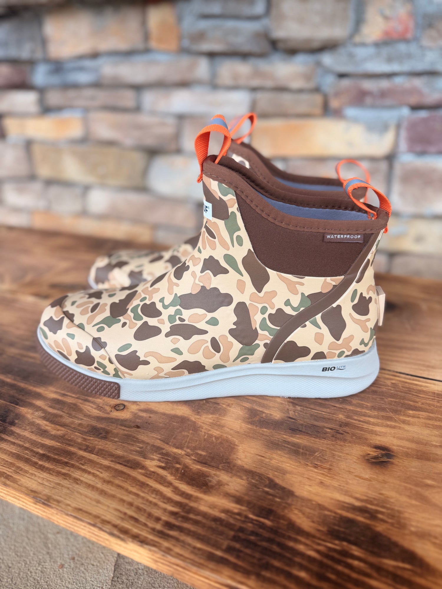 XtraTuf Men’s Ankle Deck Boot SPORT- Duck Camo