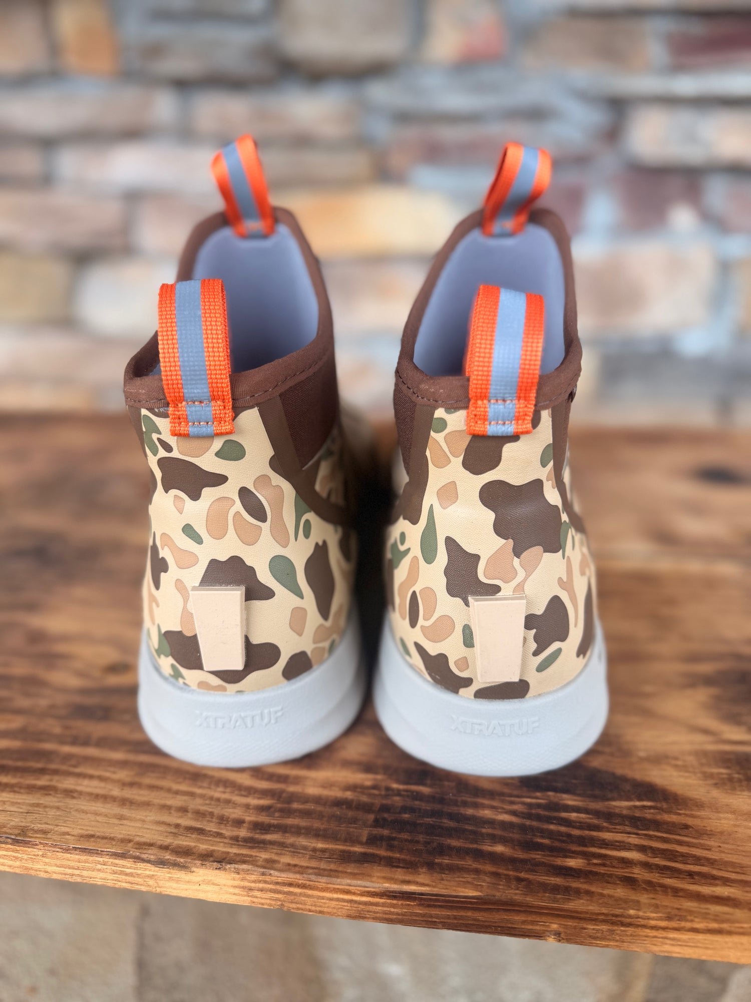 XtraTuf Men’s Ankle Deck Boot SPORT- Duck Camo