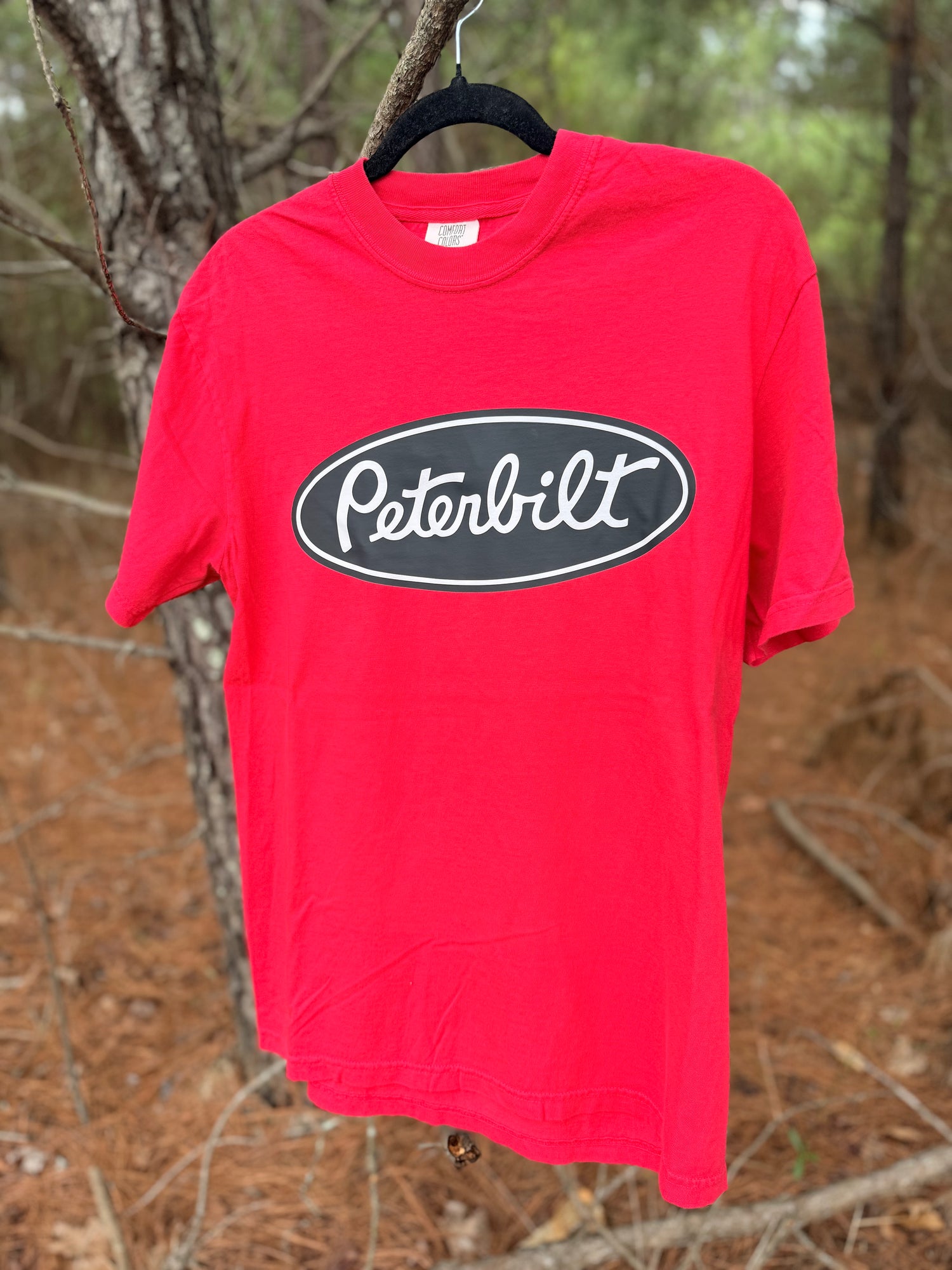 Adult Red Peterbilt Tee
