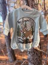 Rudolph Bubble Romper