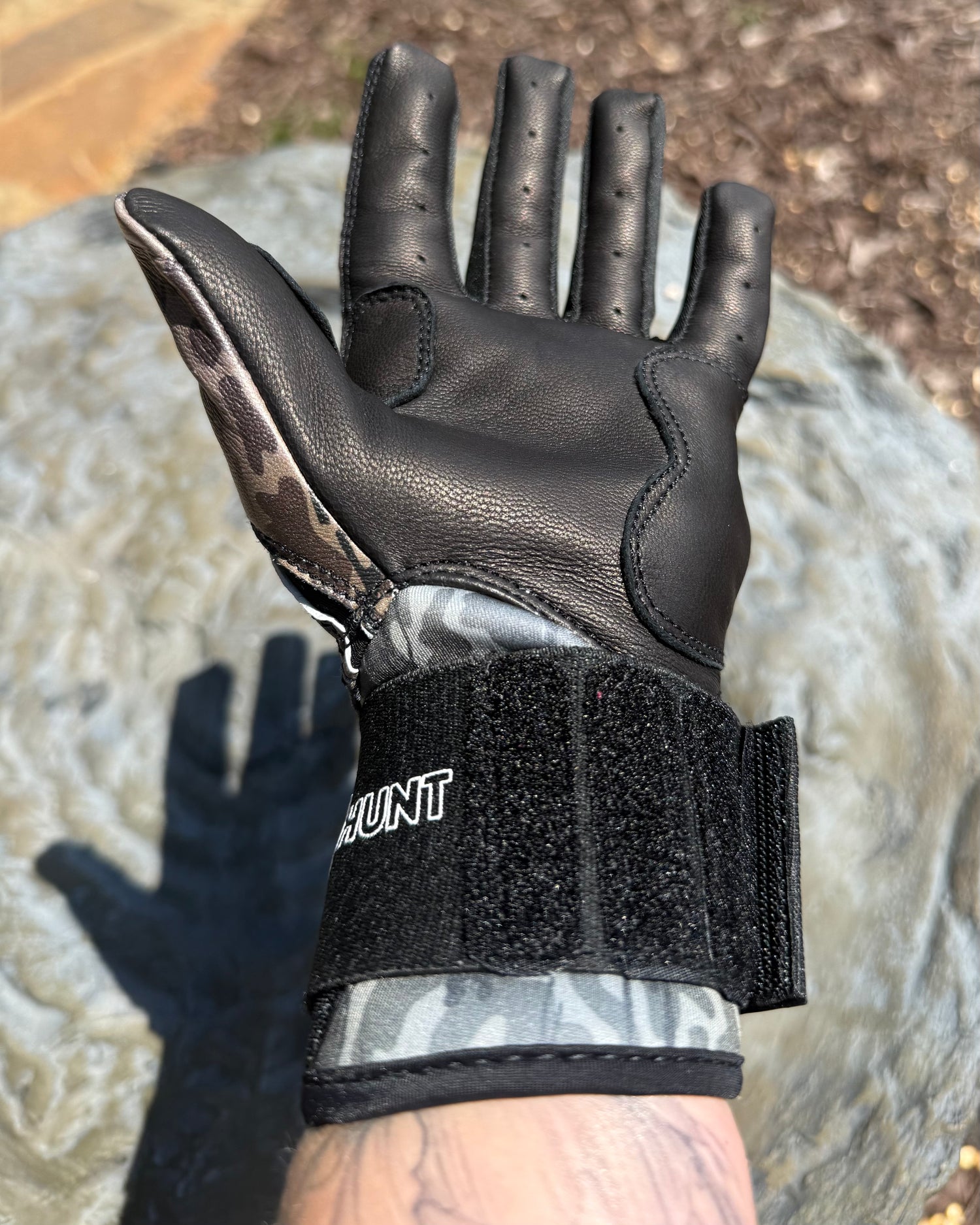Daybreak Premium Leather Batting Gloves