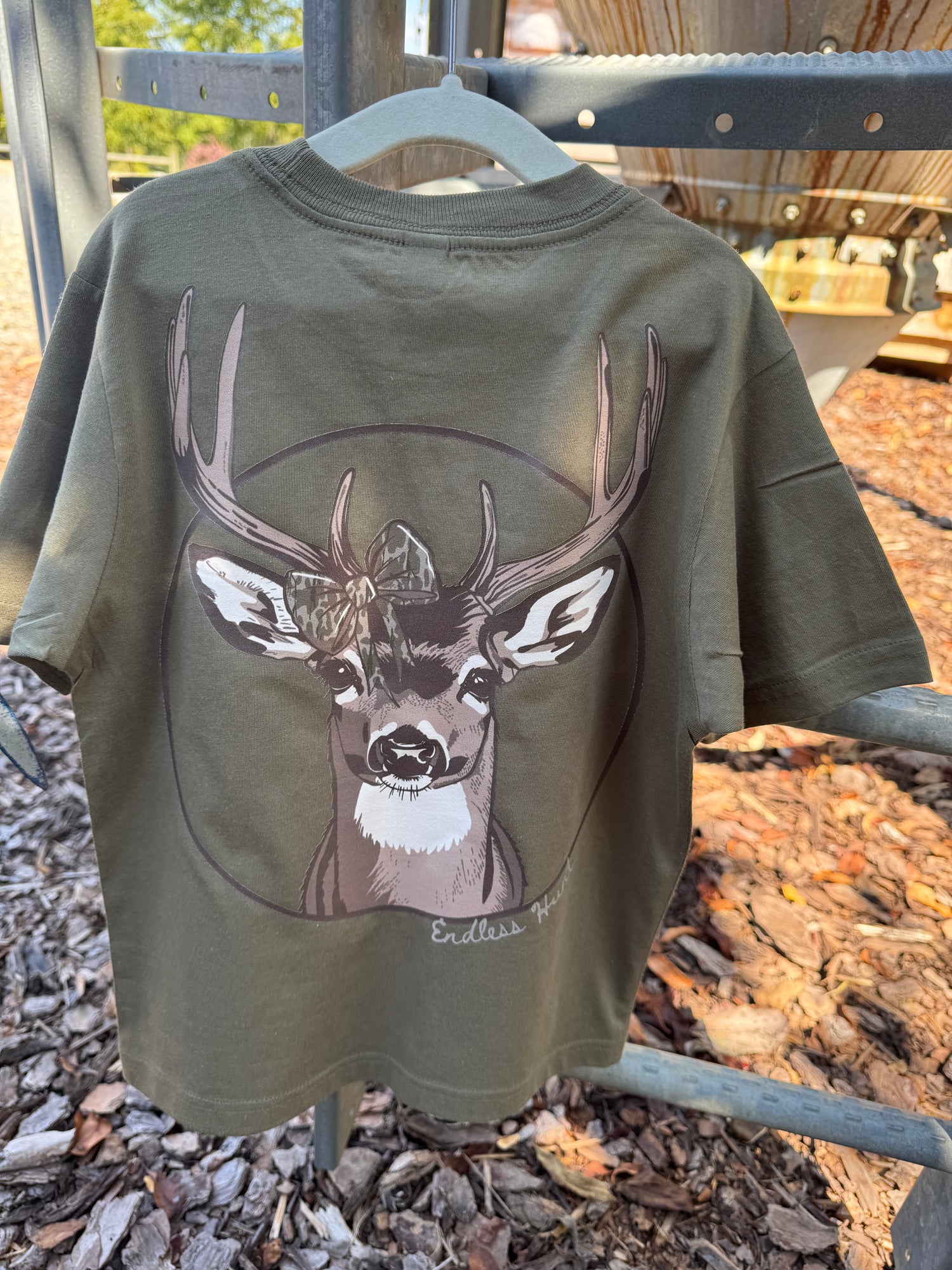Buck and Bow Tee