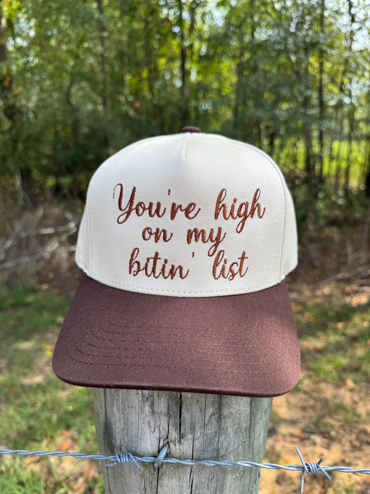 High on My Bitin’ List Hat