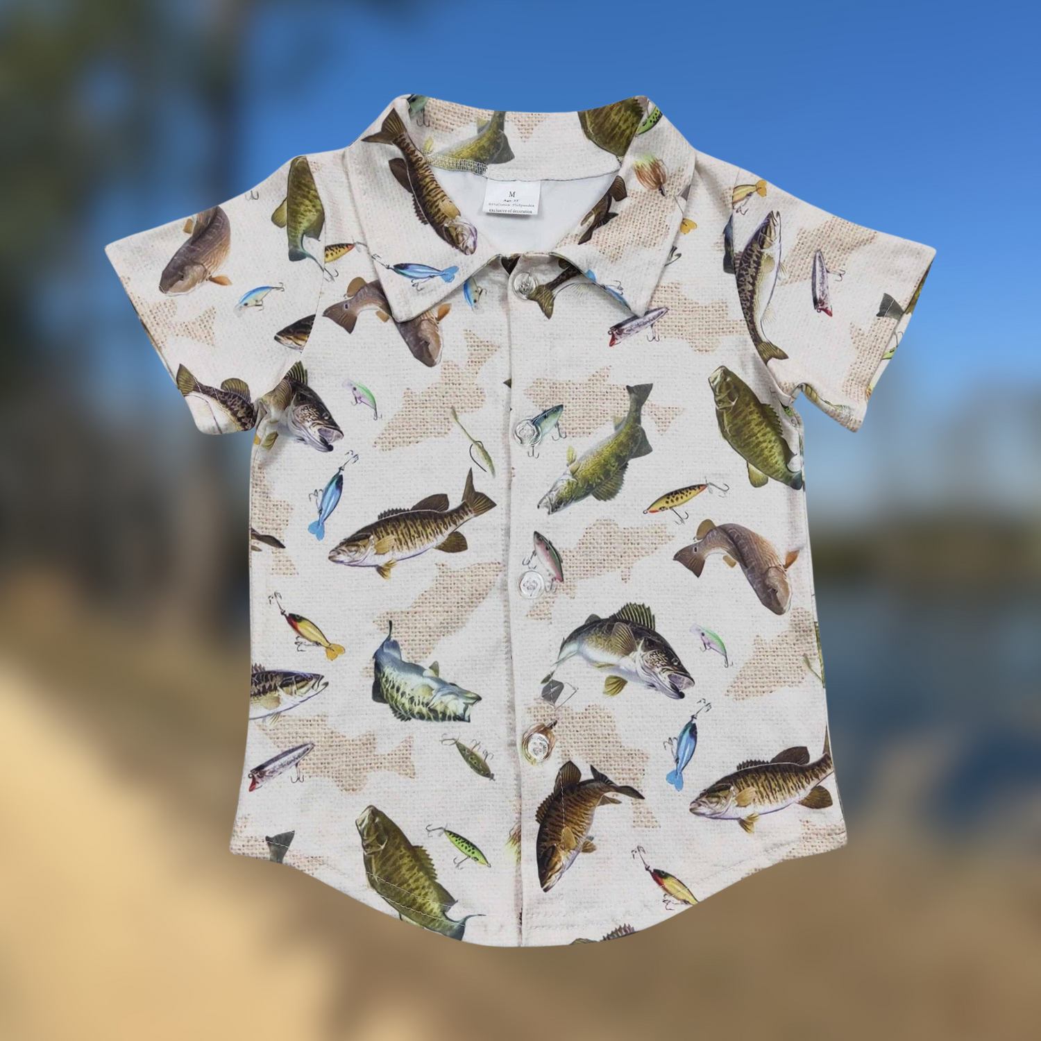 River Run Button Up