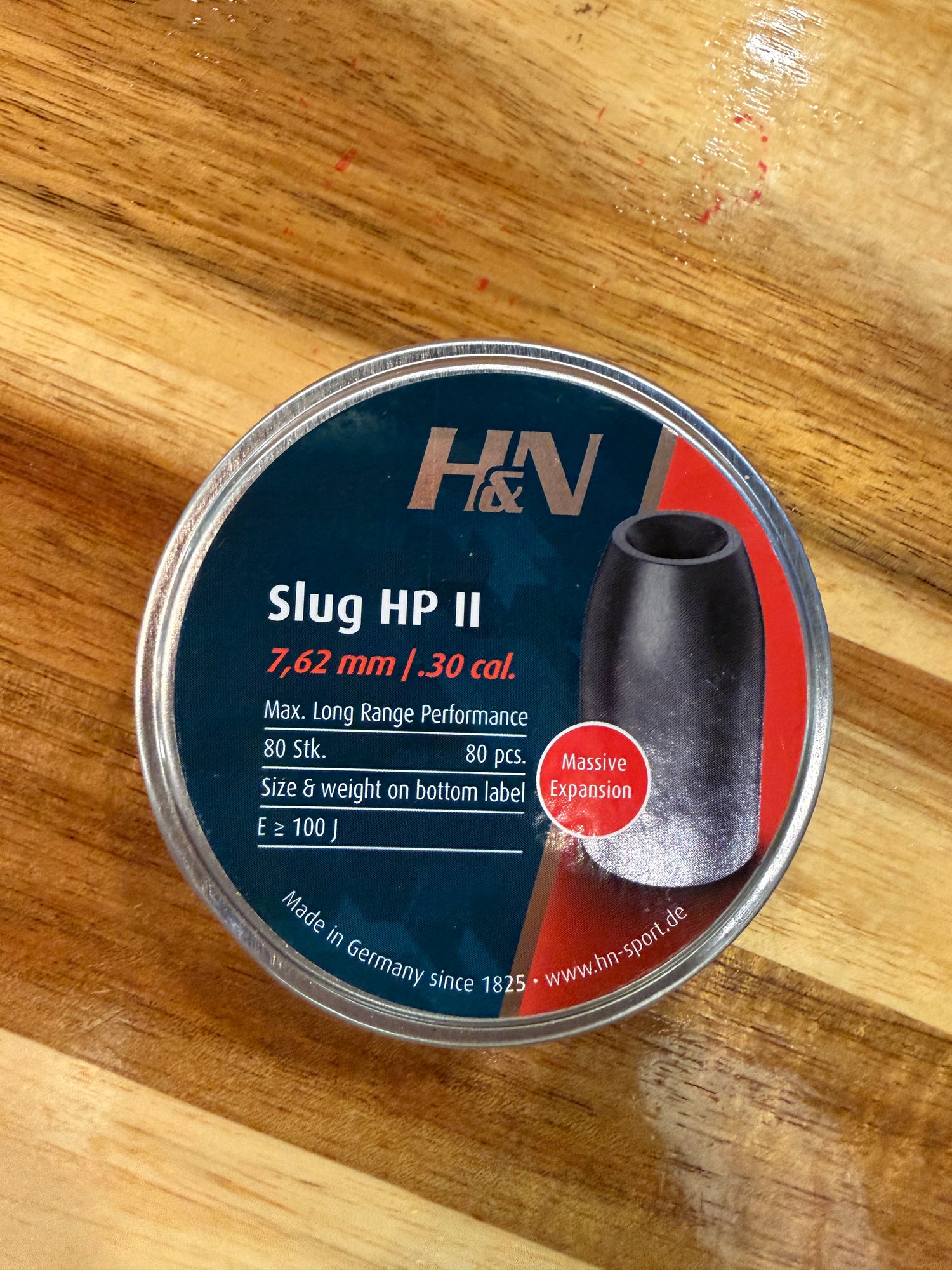 Slug HP II 7,62mm/.30 cal