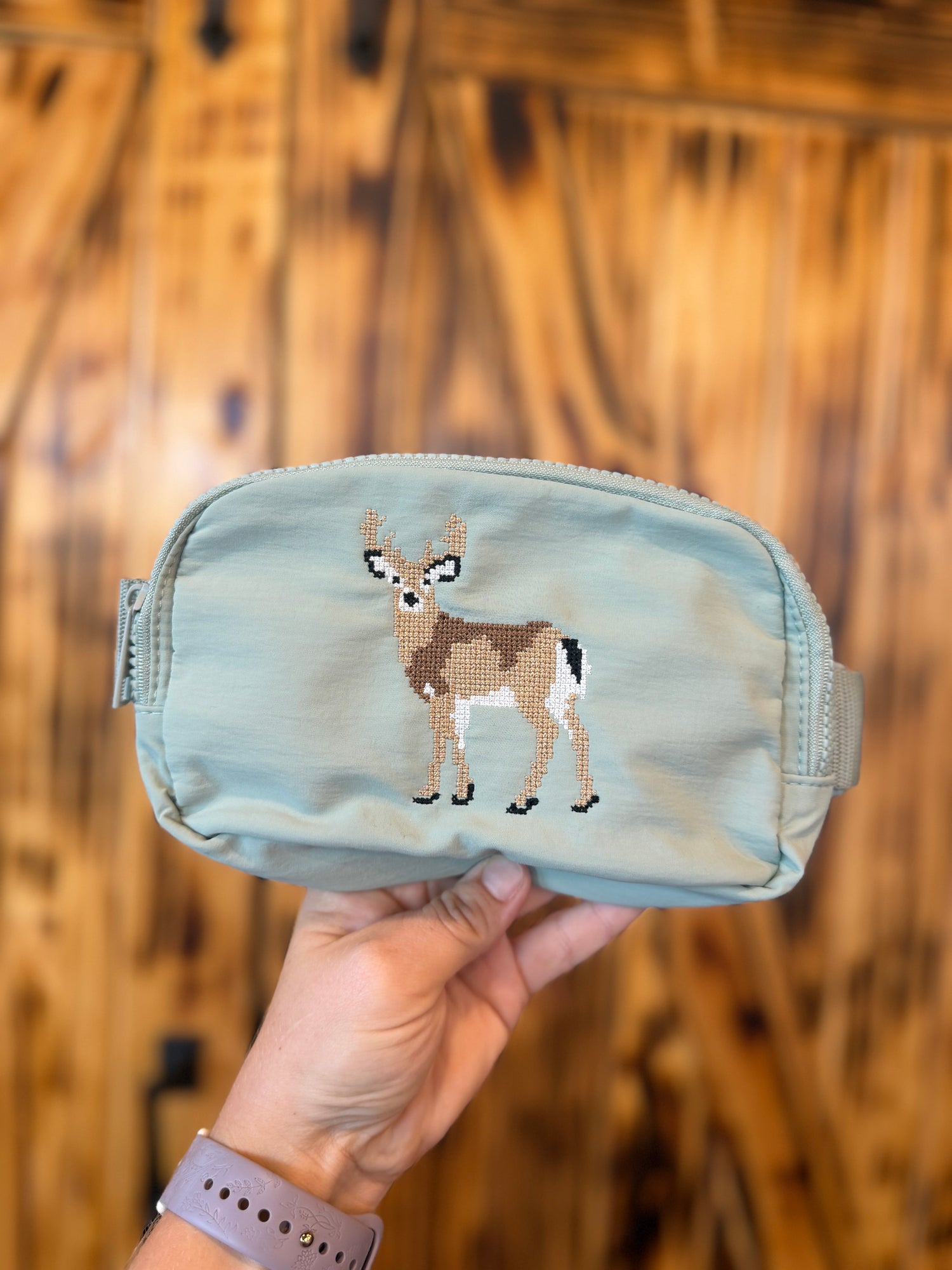 Whitetail Stitch Crossbody