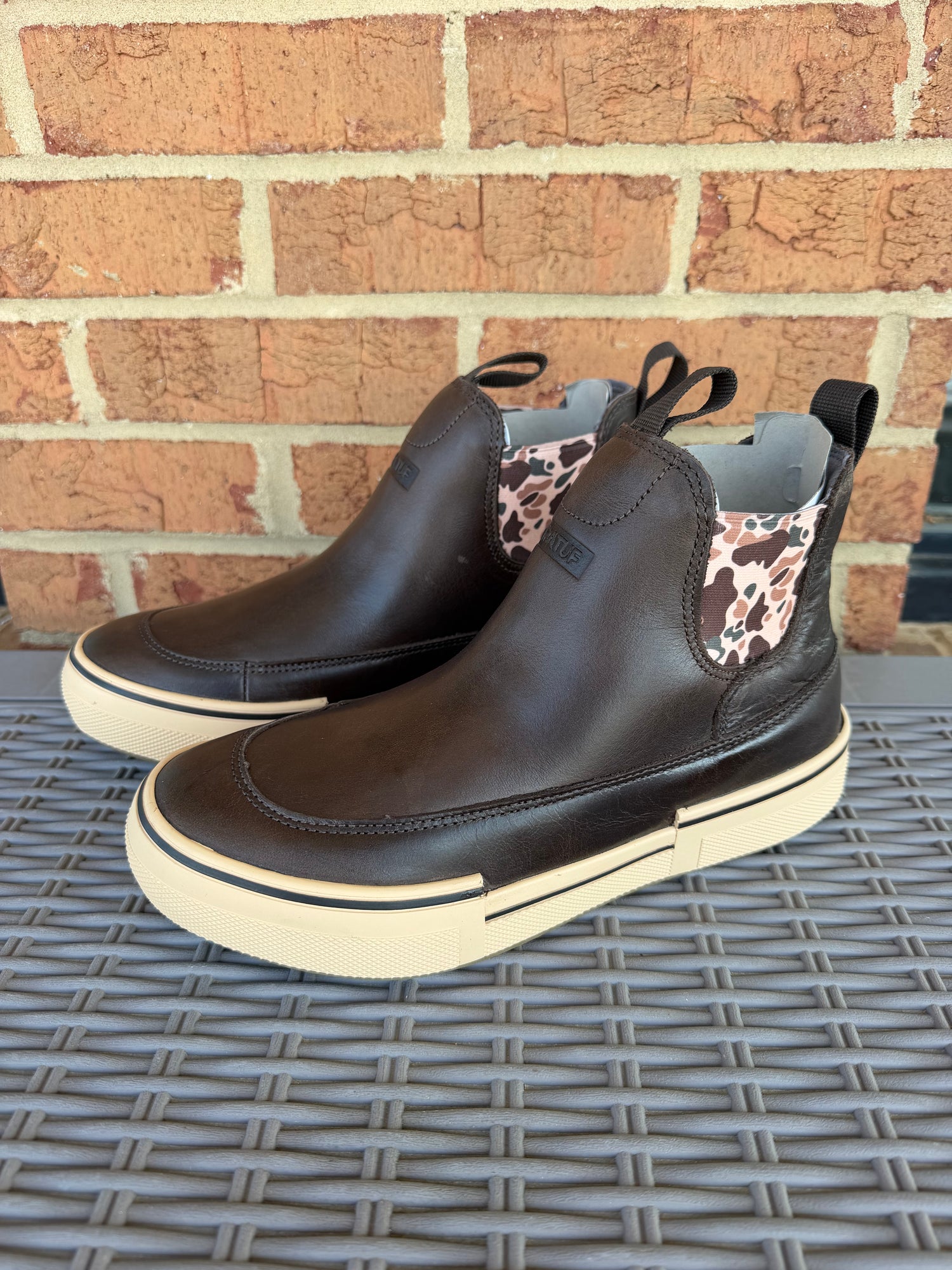 Men’s Xtratuf Leather Camo Boots