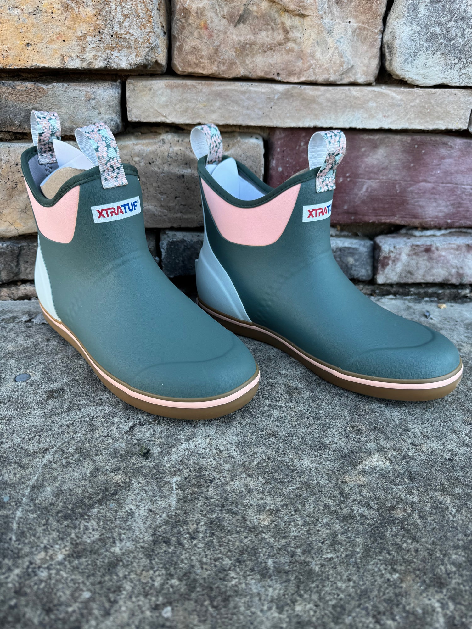 XtraTuf Women’s 6in Ankle Deck Boot - Garden Green