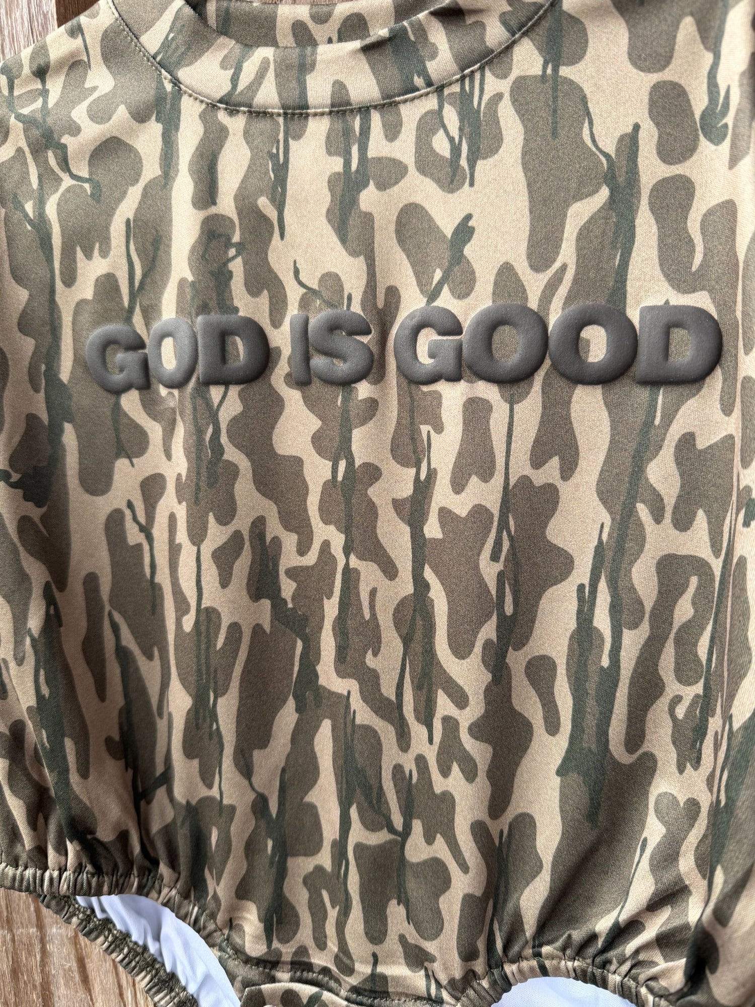 God Is Good Onesie