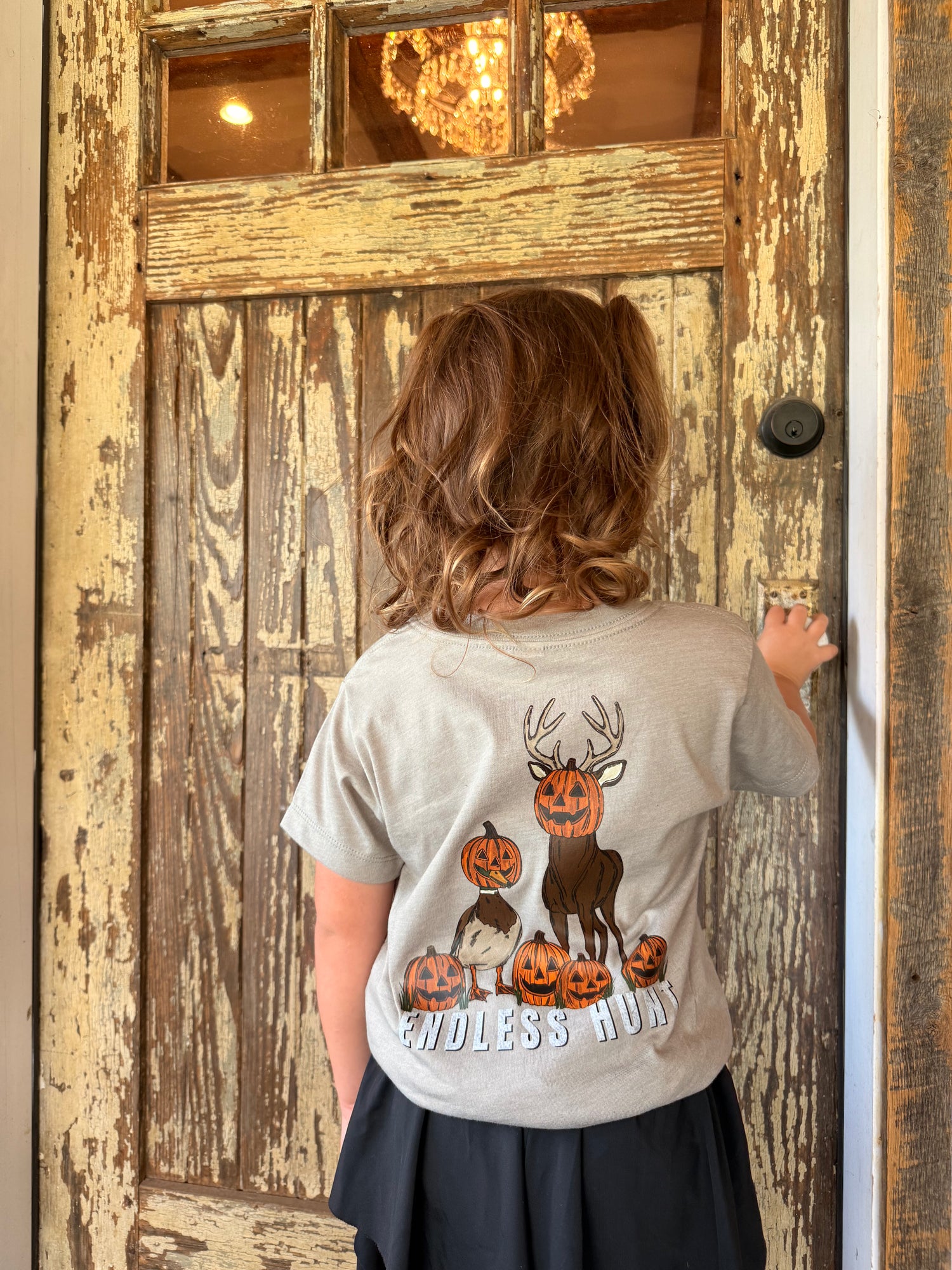 Pumpkin Rack Tee - Light Gray