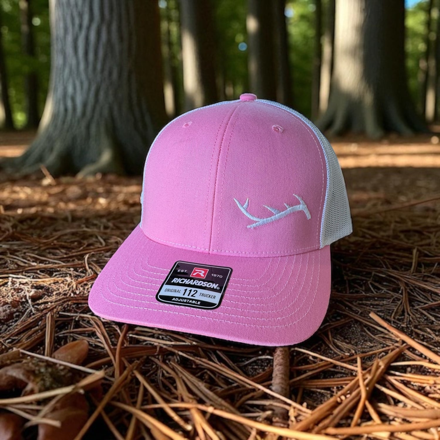 Pretty in Pink Antler Hat