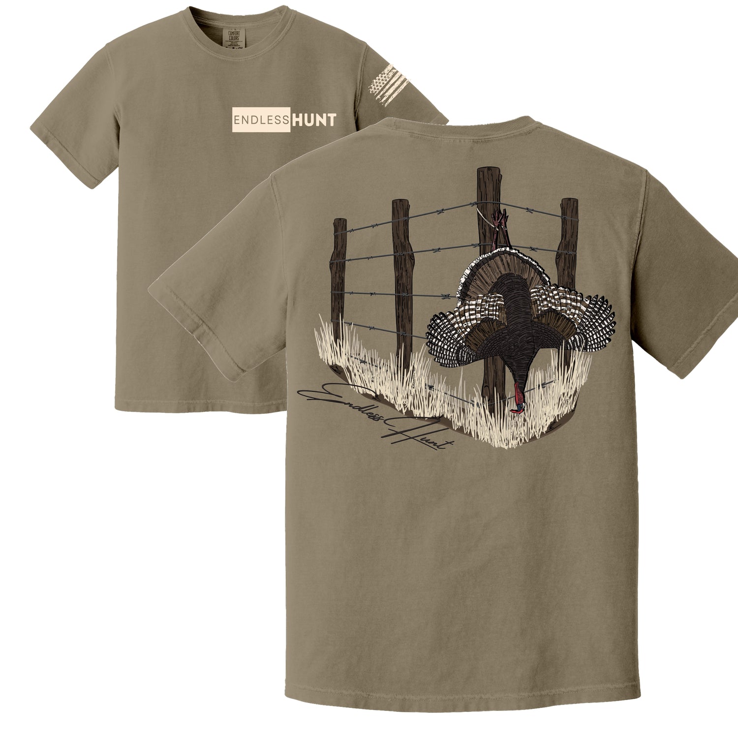 Hooked on the Wire Tee