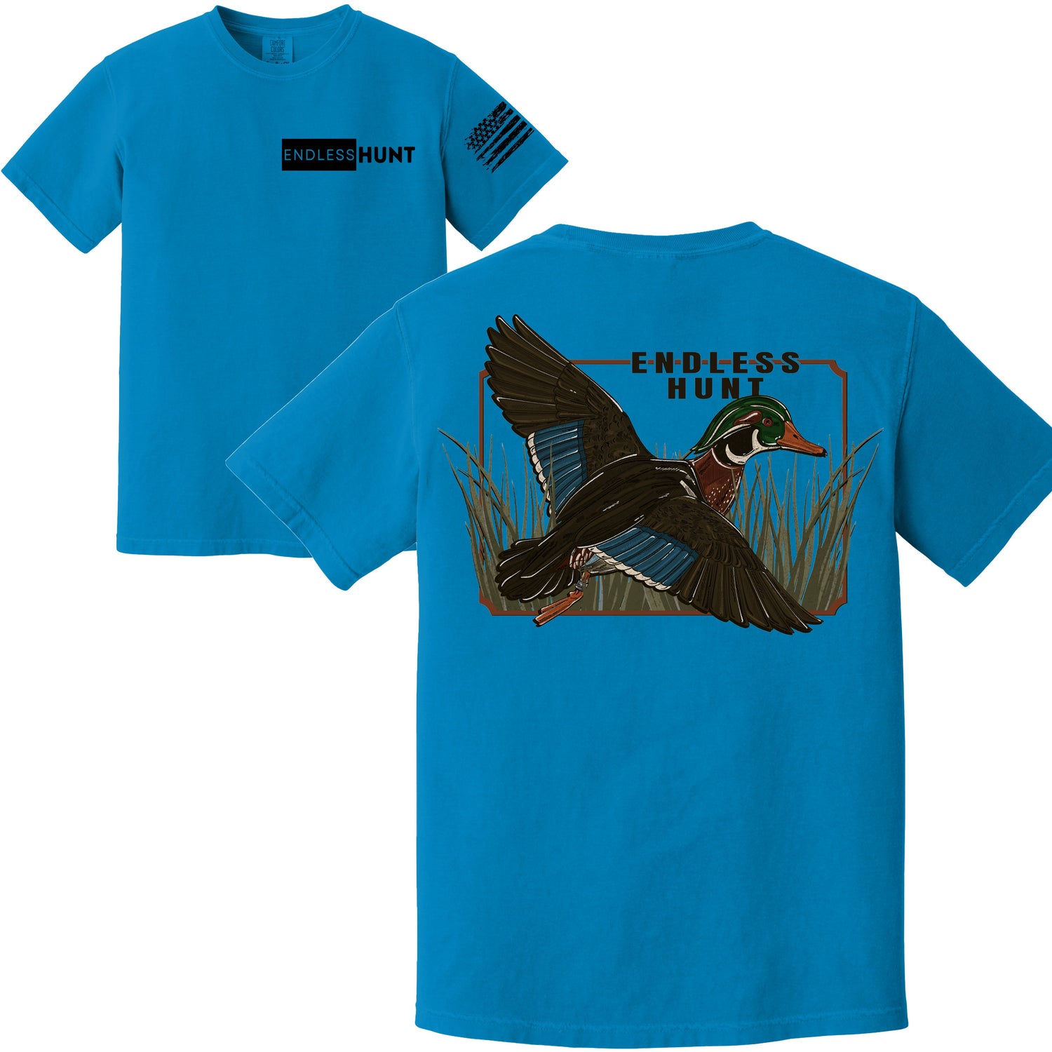 Youth Marsh Skies Tee