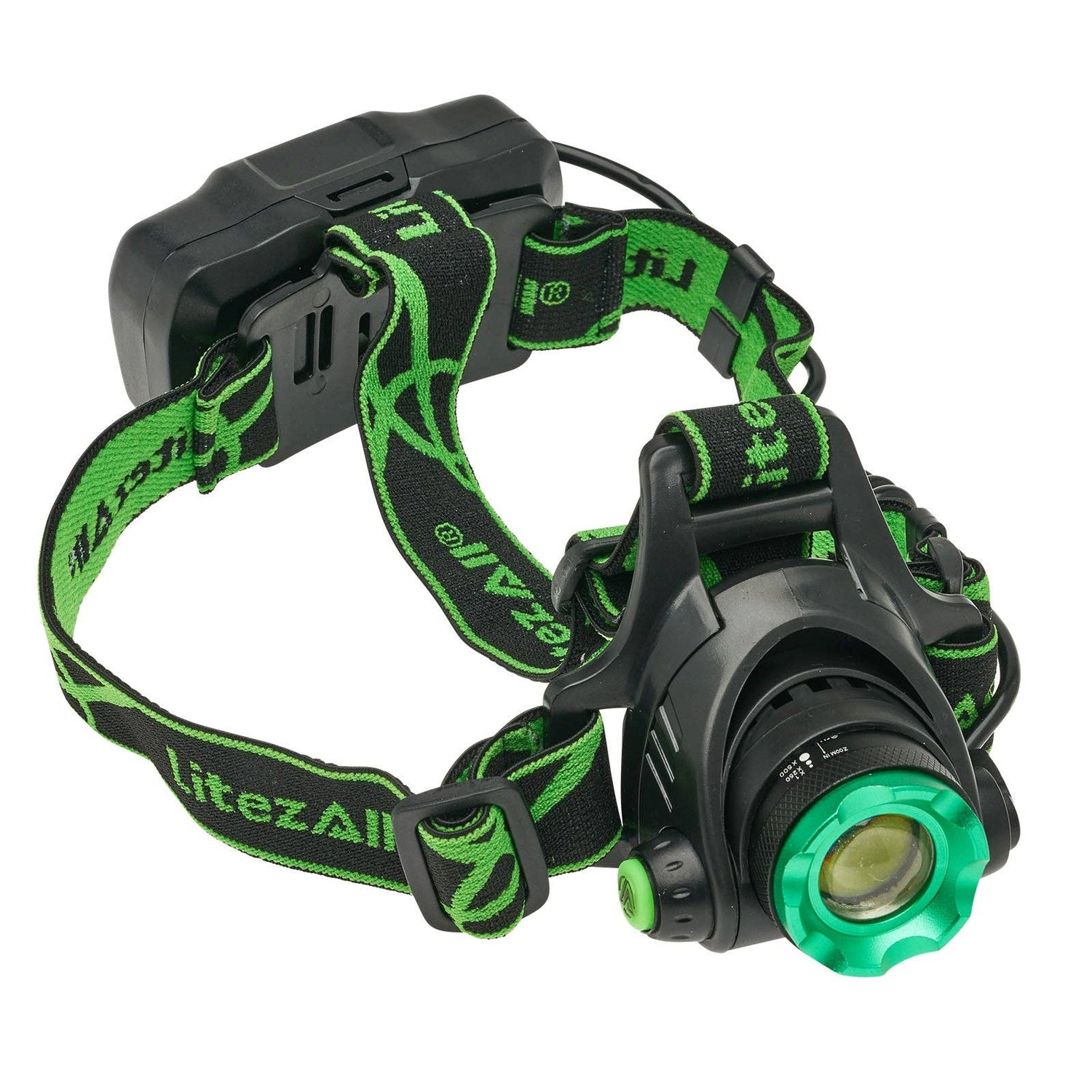 LitezAll Rechargeable 1300 Lumen Head Lamp