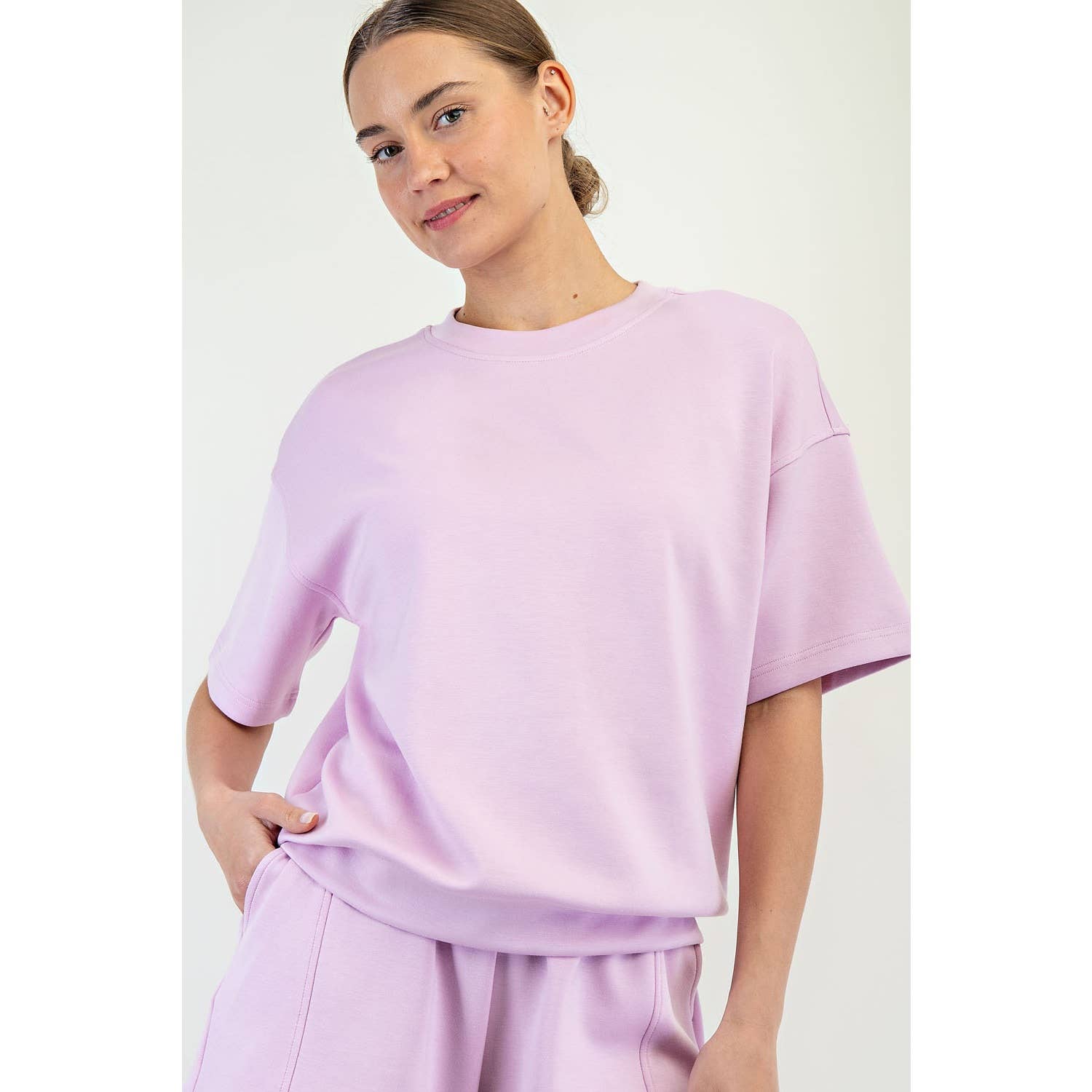 Butter Basic Top - Lilac
