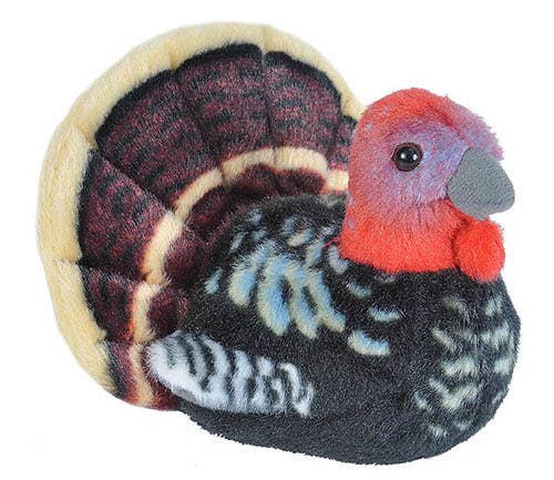 Wild Turkey Stuffed Animal W Sound 5.5