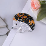 Hedgehog Animal Hair Claw Clip