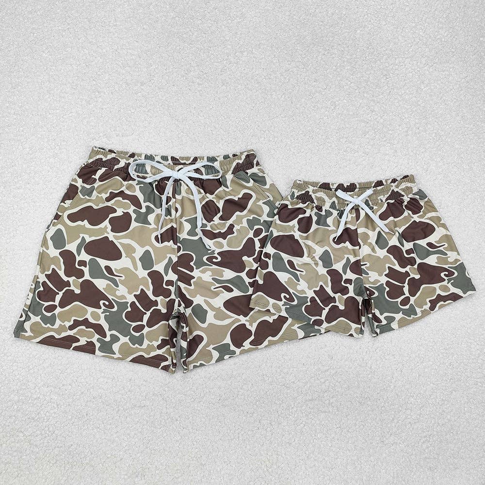 Daddy and Me Camouflage Trunks