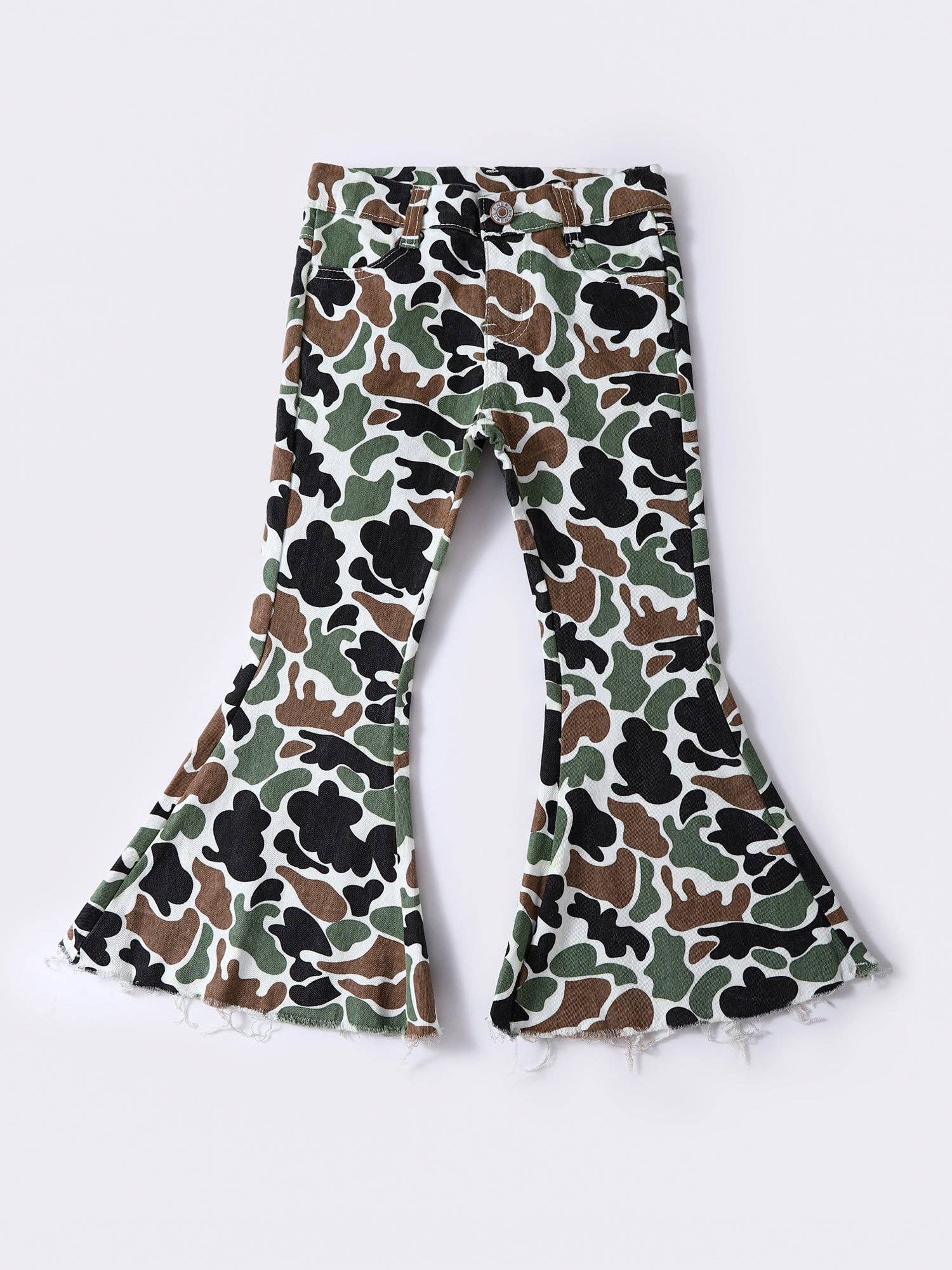 Camo Flare Jeans