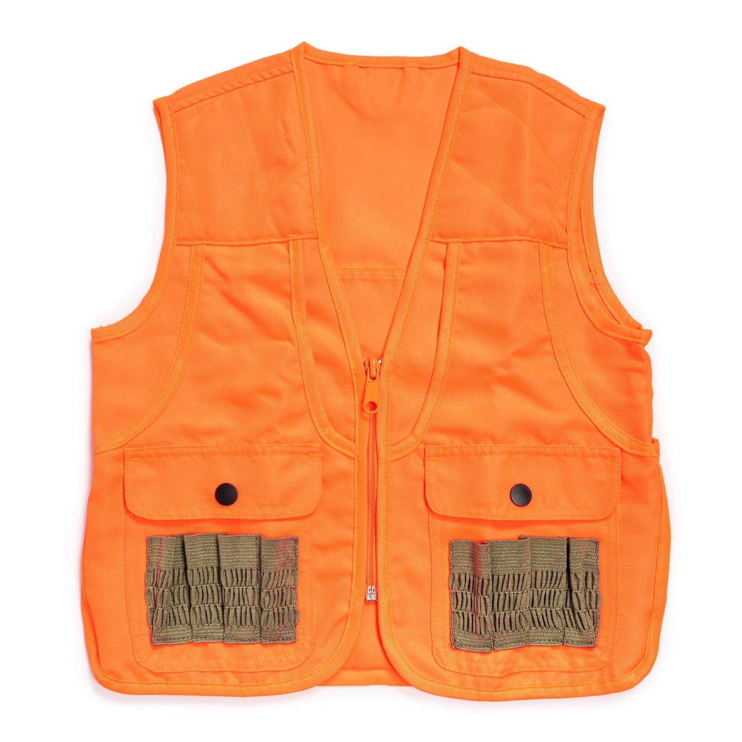 QuietWear Men's Hunting Vest - Blaze Orange