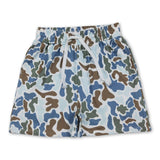 Blue Camo Shorts