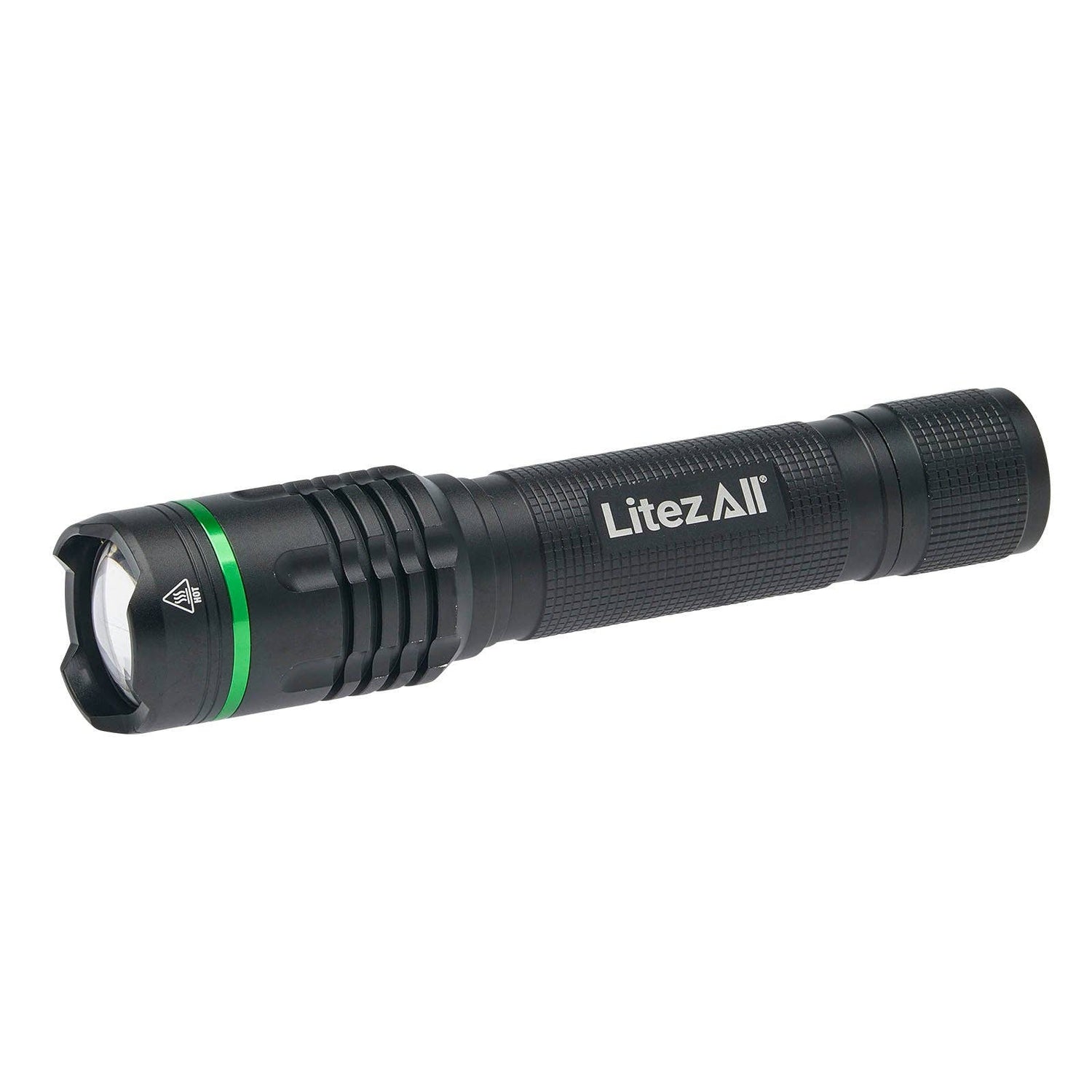 LitezAll Thin Rechargeable 1000 Lumen Tactical Flashlight