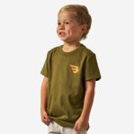 Youth Flying B Orange Short Sleeve