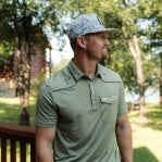 Pearl Snap Performance Polo
